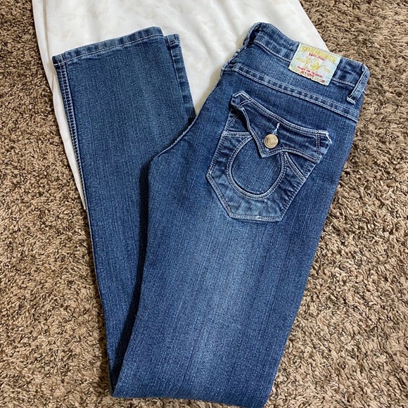 Stinking Adorable True Religion Jeans. EUC SZ 28💕 - Picture 4 of 5